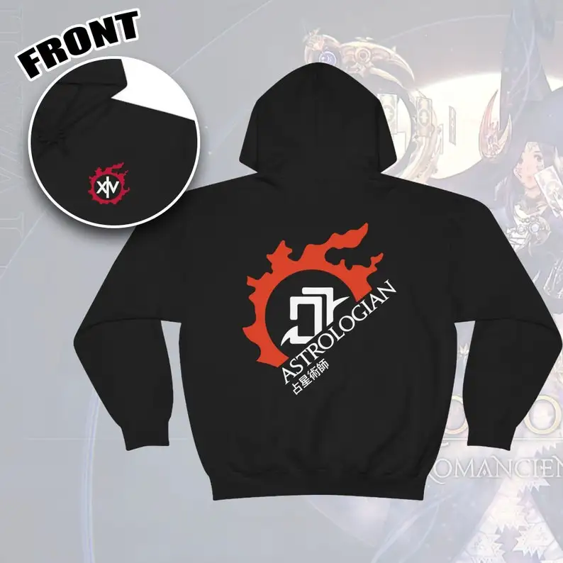 Astrologian - For Warriors of Light & Darkness FFXIV MMORPG hoodie unisex