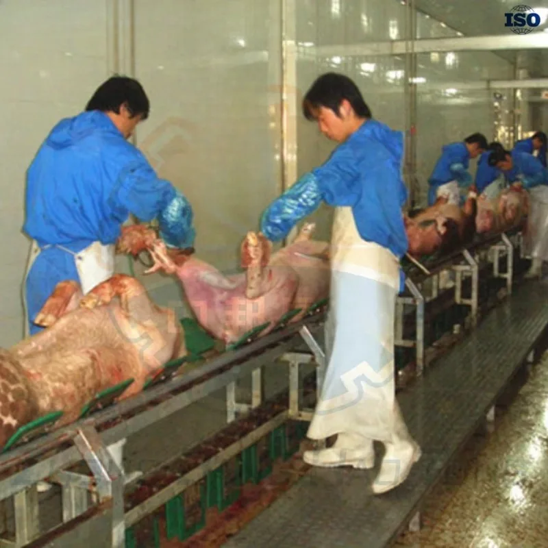 آلة تقشير جلد الخنزير الأفقية الخاصة بمنزل ذبح الخنازير