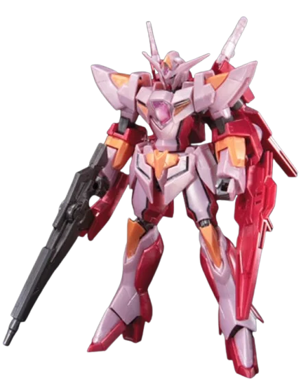 オリジナルバンダイ ガンダム00（ダブルO）1/144 HG リボーンズガンダム トランスアムモード グロスインジェクションバージョン アクションフィギュア 組立モデル