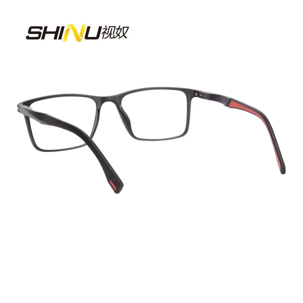 SHINU Men\'s Multifocal Progressive Reading Glasses smart tr90 glasses to far and near progressive presbyopic glasses men