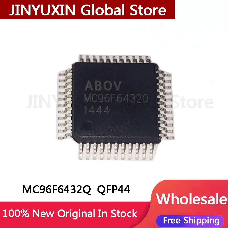 5-100Pcs New MC96F6432Q QFP44 ABOV Microcontroller chip IC Chip Wholesale