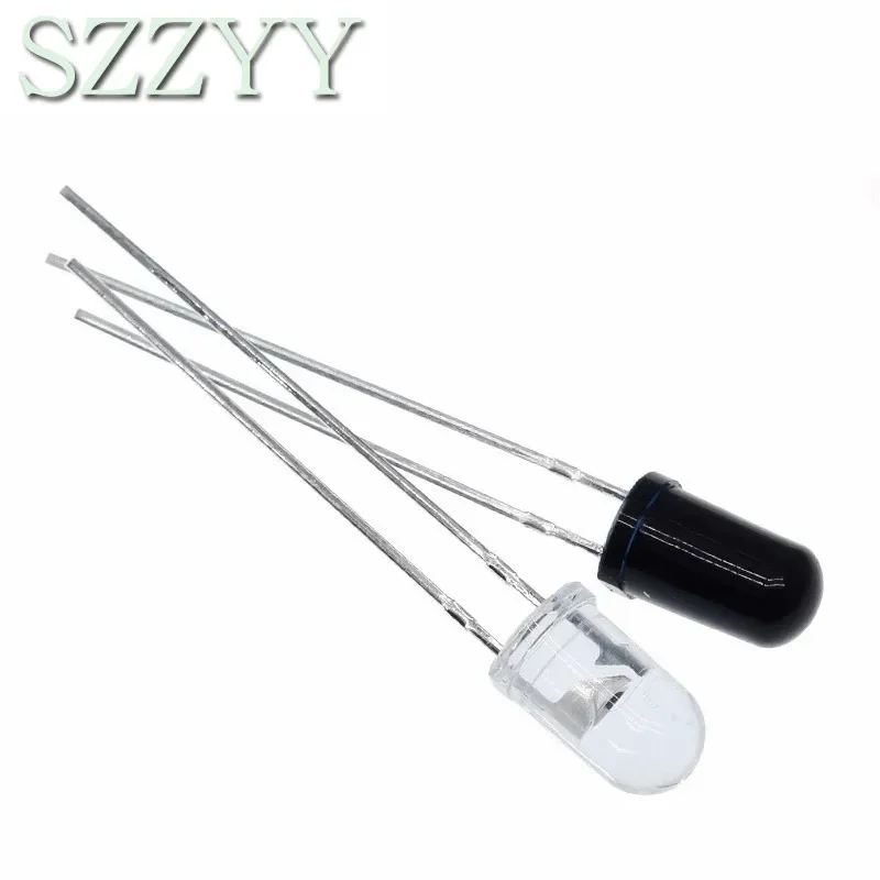 10pairs Receiver Diode Diodes 301A for arduino 3mm 5mm 940nm LEDs Infrared Emitter and IR