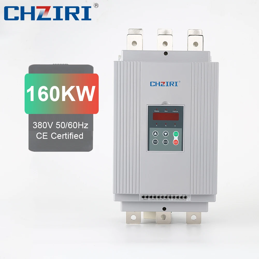 

CHZIRI 160KW 380V 320A Ac New 3 Phase Motor Soft Starter