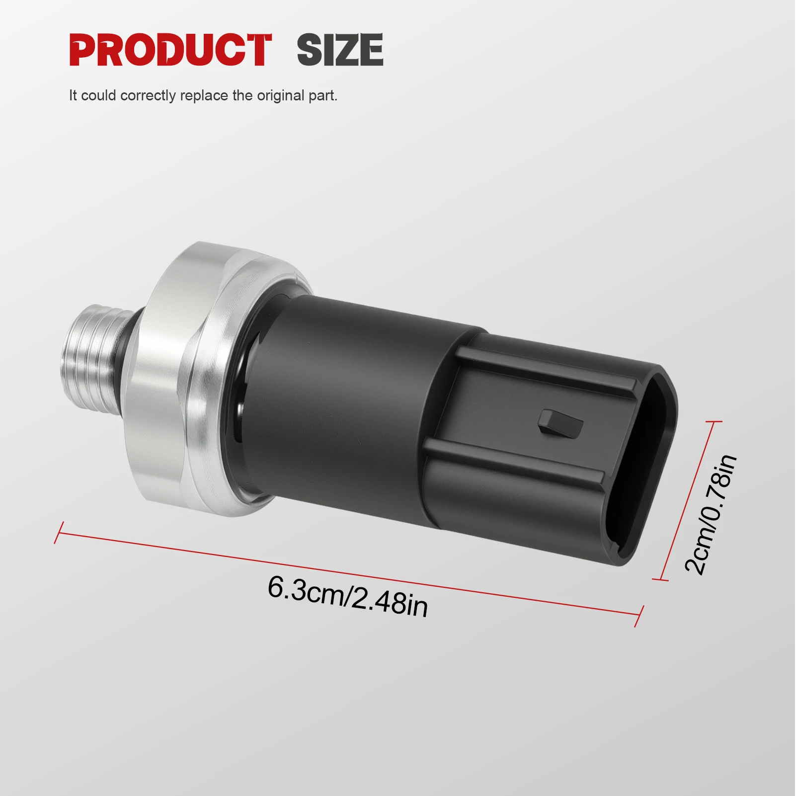 2011-2016 F250 F350 F450 F550 슈퍼 듀티 6.7L 디젤 차량용 연료 압력 센서 BC3Z-9S599-C, BC3Q-9S599-BA