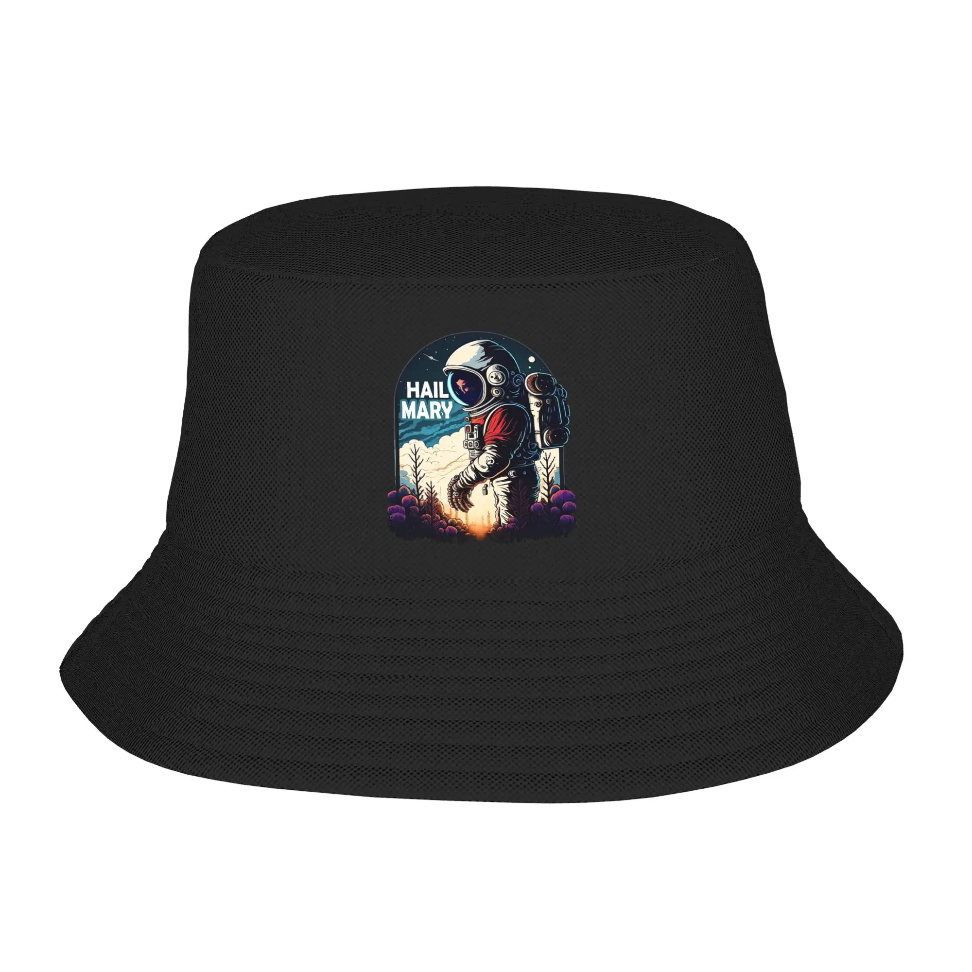 Summer Beach Hatwear Project Hail Mary Astronaut Movie Accessories Bucket Hats Trendy Unisex Hot Sun Hats Panama Hat Fishing Cap