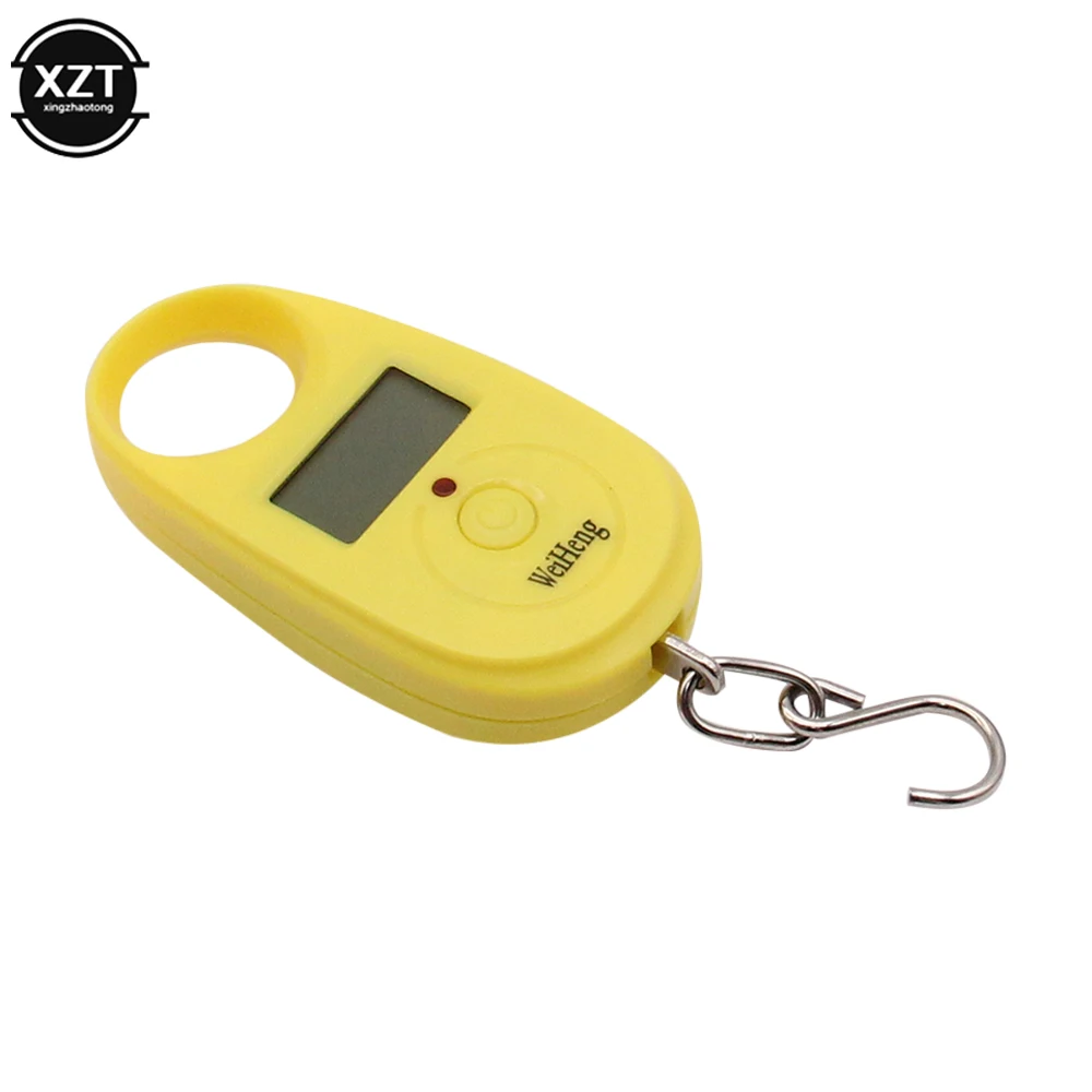 Electronic Mini Digital Scale 25Kg 5g Electronic Fishing Weight Pocket Luggage Scales Hanging Hook Mini LCD Weighing Balance