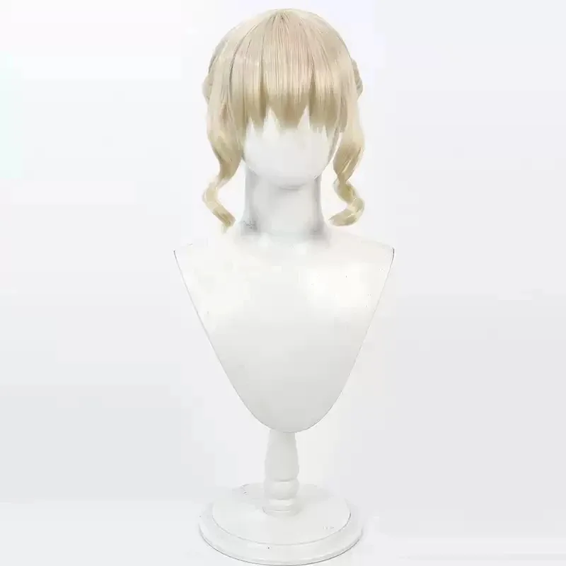 

Anime Delicious In Dungeon Thistle Cosplay Wig Lunatic Magician Gold Heat Resistant Synthetic Hair Halloween Costume Party Role1