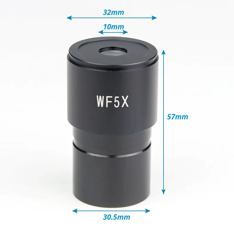 2 PCS Stereo Microscope Eyepiece 30.5mm Mounting 5X Wide Angle Eyepiece with Eyecups image 5