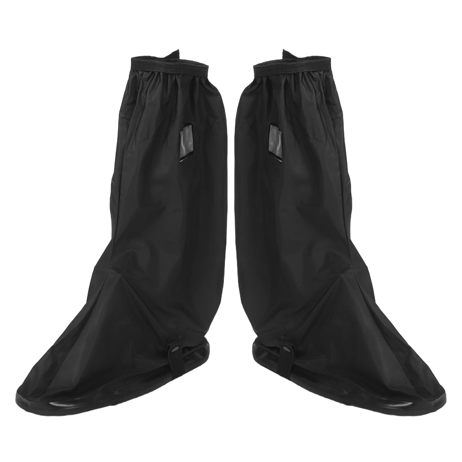 

1Pair Waterproof Rain Boot Covers Thickened PVC High Tube Shoe Rain Covers for Women Outdoor Cycling Hiking Travel Rainproof