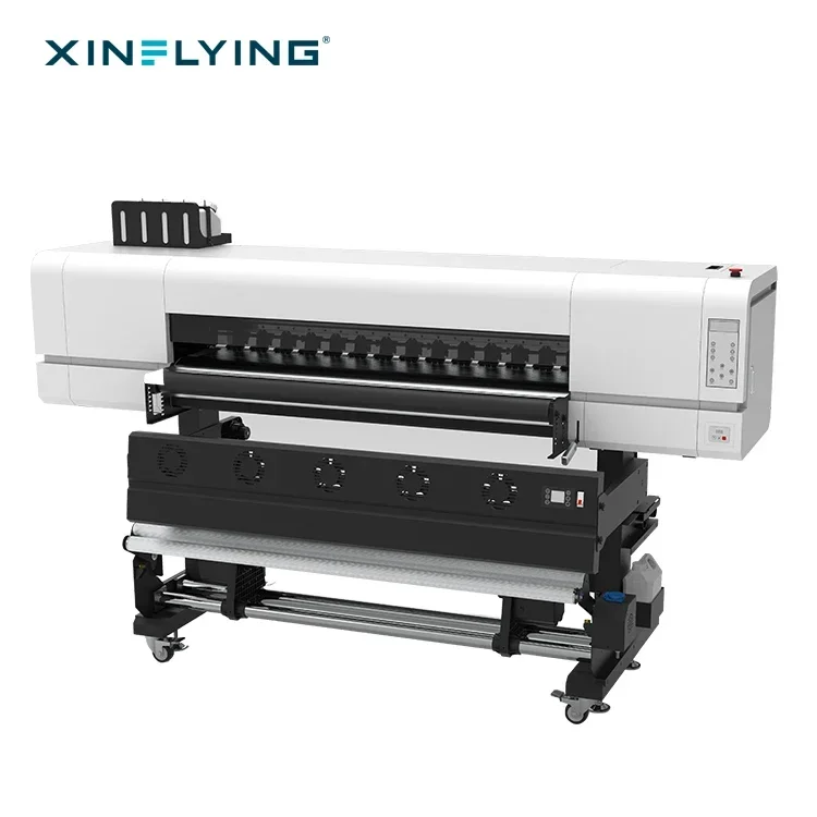 XinFlying large-format 25sqm/h 1.2m digital dtf printer printing machine with powder