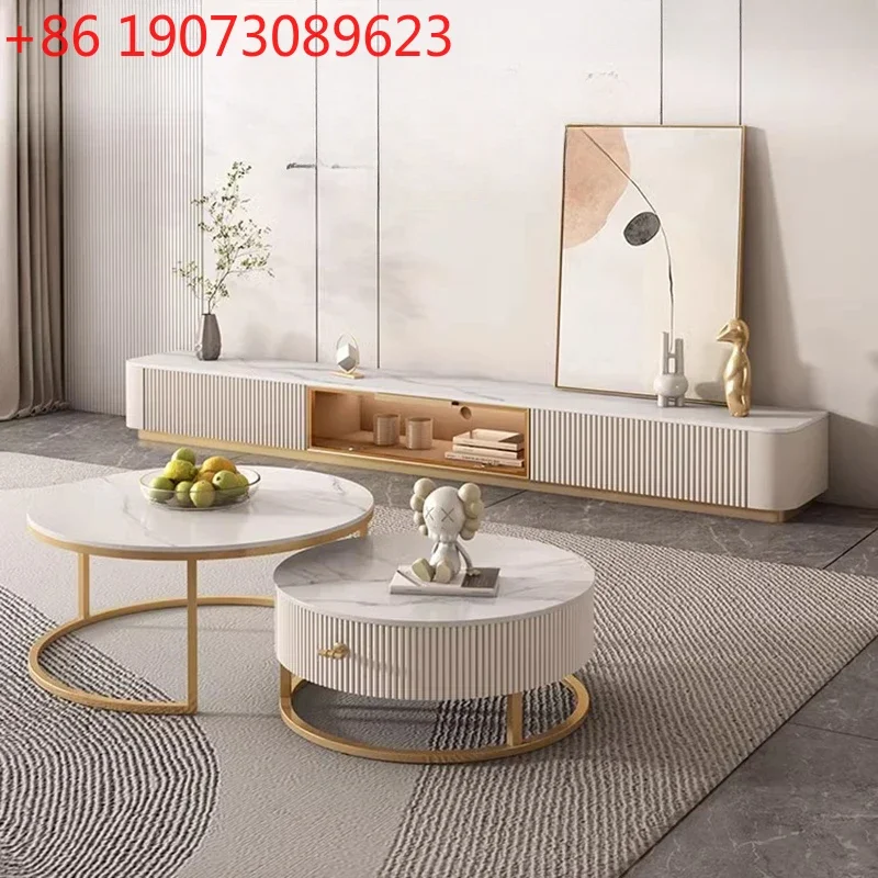 

Modern Tv Console Floor Cabinet Tray Unit Stand