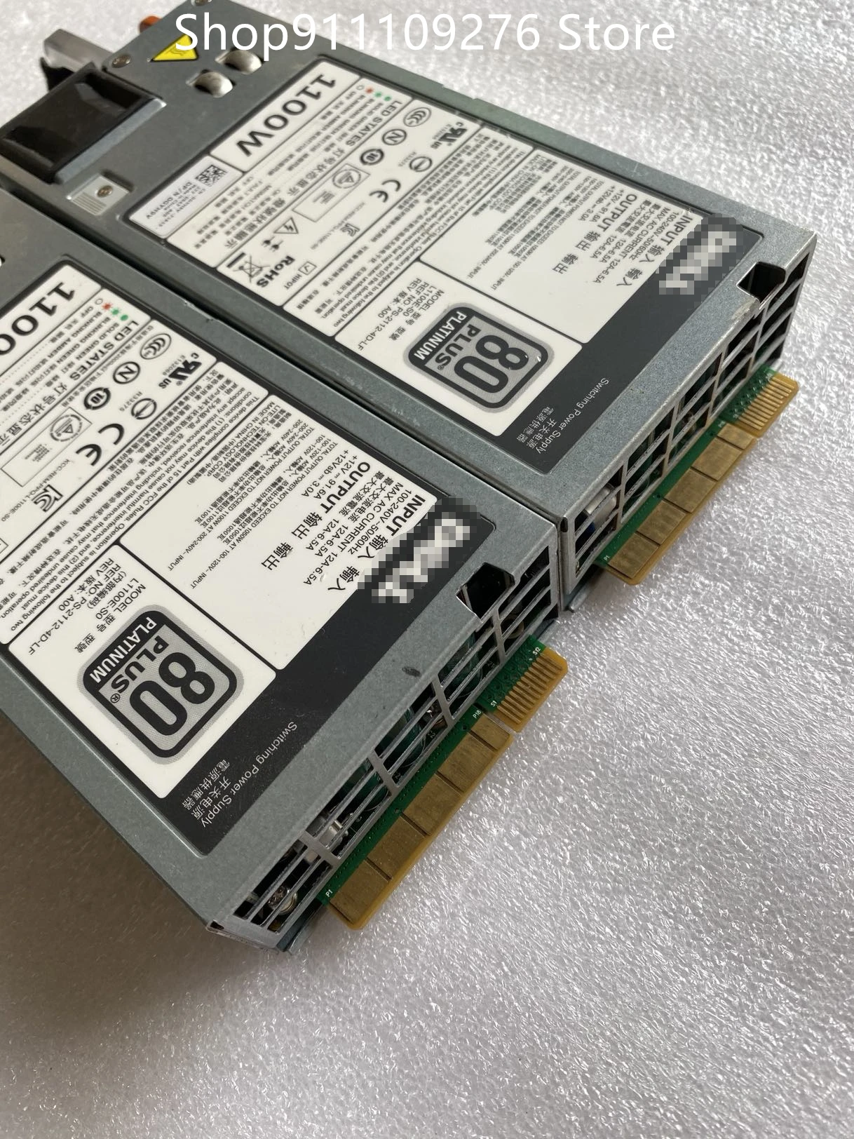 Original PSU for DELL R620 R720 R820 server power supply  L1100E-S0 E1100E-S0  GYH9V  MAX 1100W