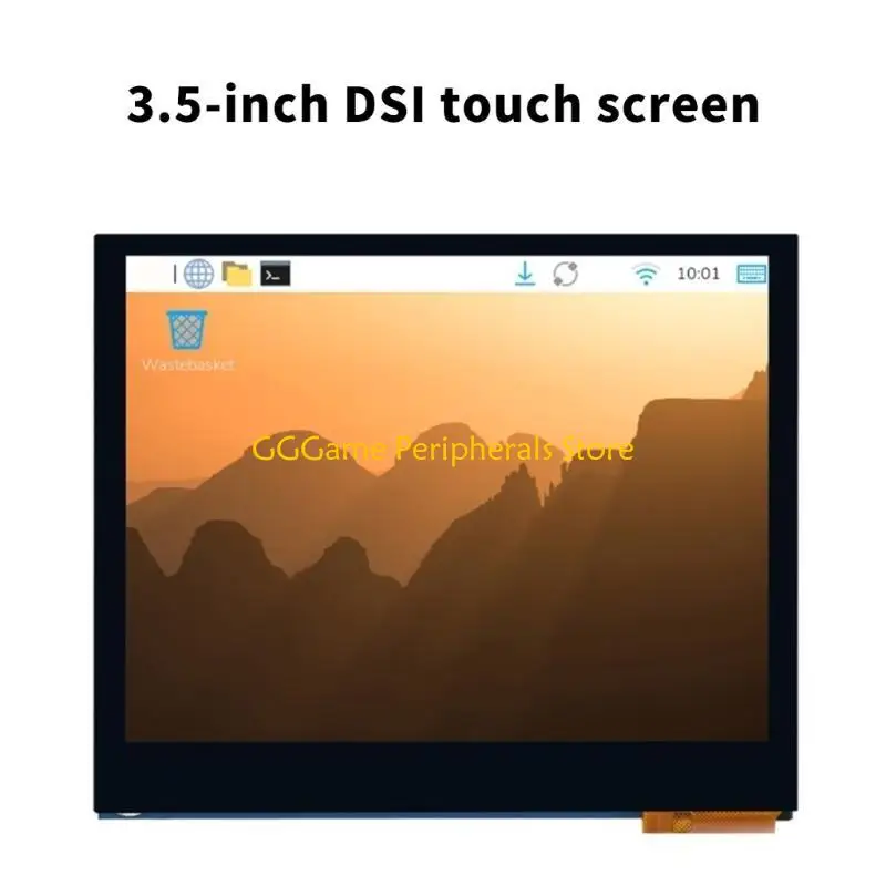 

U55B IPS Technology 3.5inch Touchscreens Capacitive Type DSIs Interfaces High Definition Display Development Board Compatible