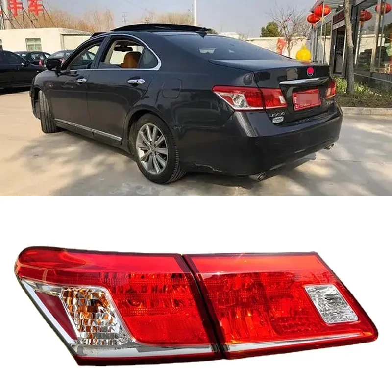 For Lexus ES240 ES350 09 10 11 12 Rear Taillight Rear Brake Lamp Rear Taillight Lamp Housing Reverse Lampshade No Line No Light