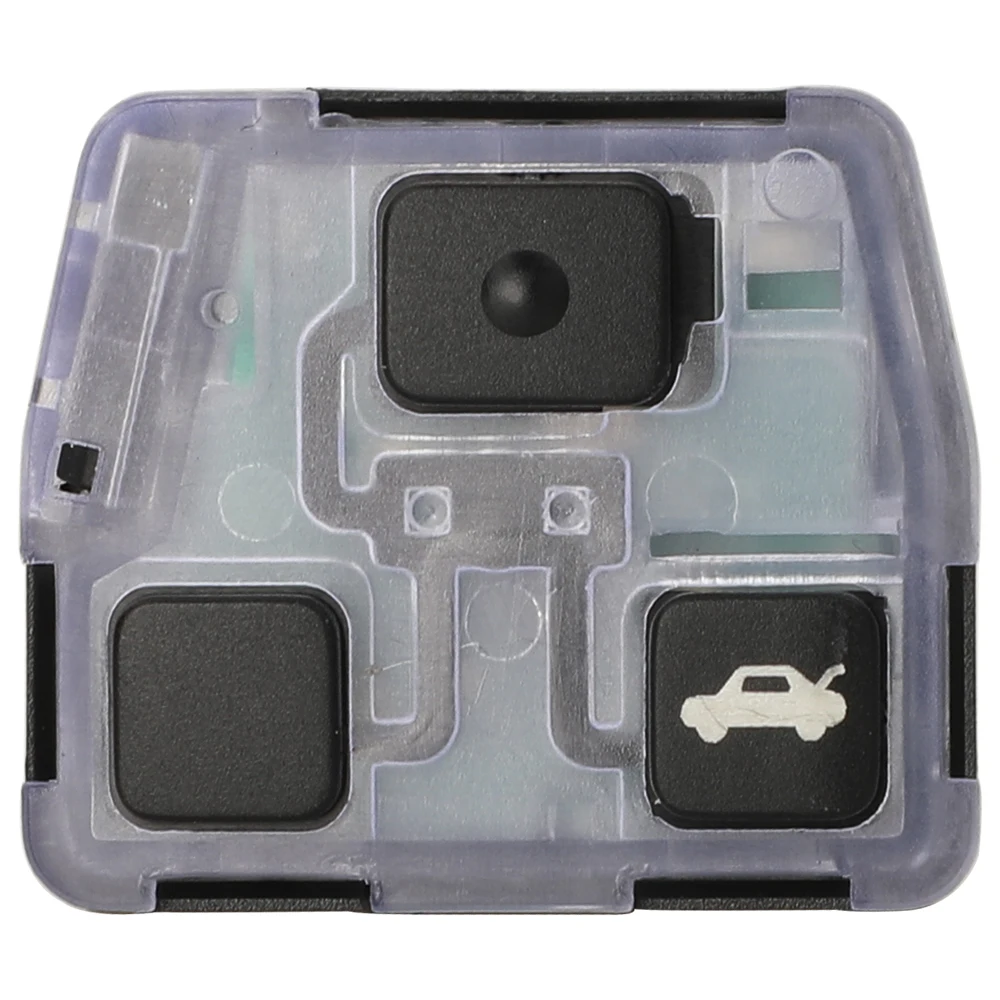 jingyuqin Modified Flip 2 Buttons Remote Key Fob 433MHz 4D67 Chip For Toyota Prado 120 RAV4 Kluger FCC ID: 50171