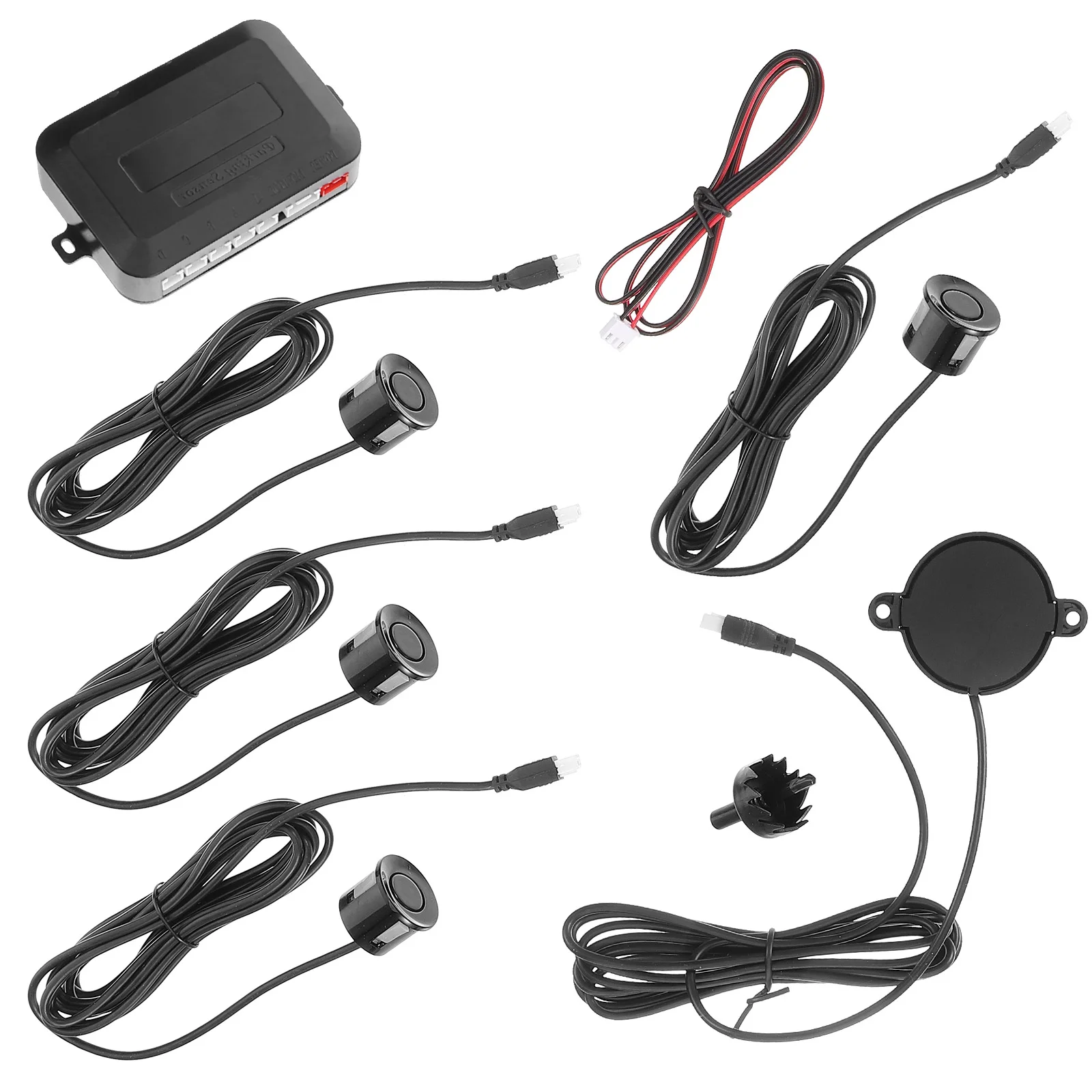 

Reversing Radar Automotive Bumper Parking Assistance System Guide Monitor for Car Abs Accessory Vehicle Part