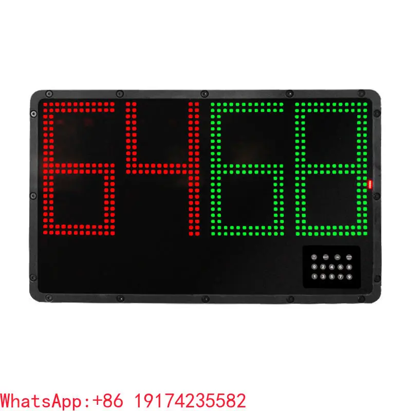 CP21 Customize Single Side LED Large Digital Electronic Football Substitution Board Soccer Player Replacement Change Display