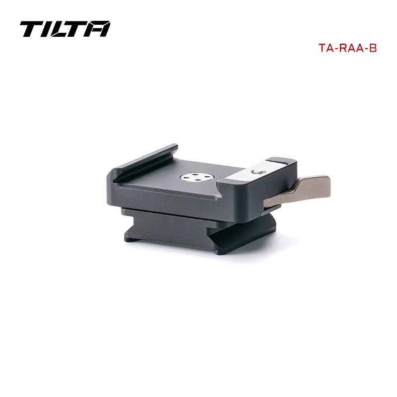 TILTA TA-T76 Vintage camerakooi voor Leica Q3 28/43 reisset – Zwart houten handvat L-vormig leer Leica flitsschoen duimgreep