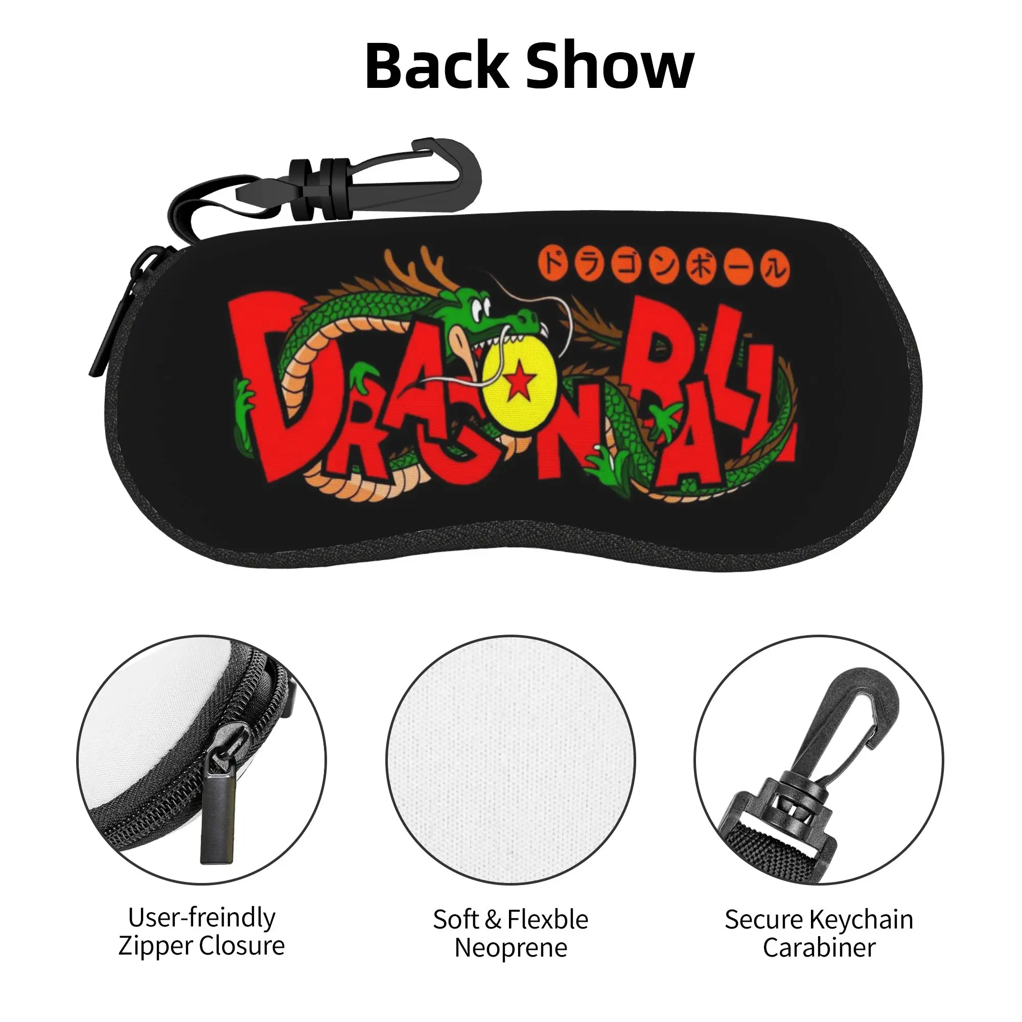 Shenron D-Dragon B-Ball Logo Glasses Case Portable  Shell Eyeglasses Case Sunglasses Box