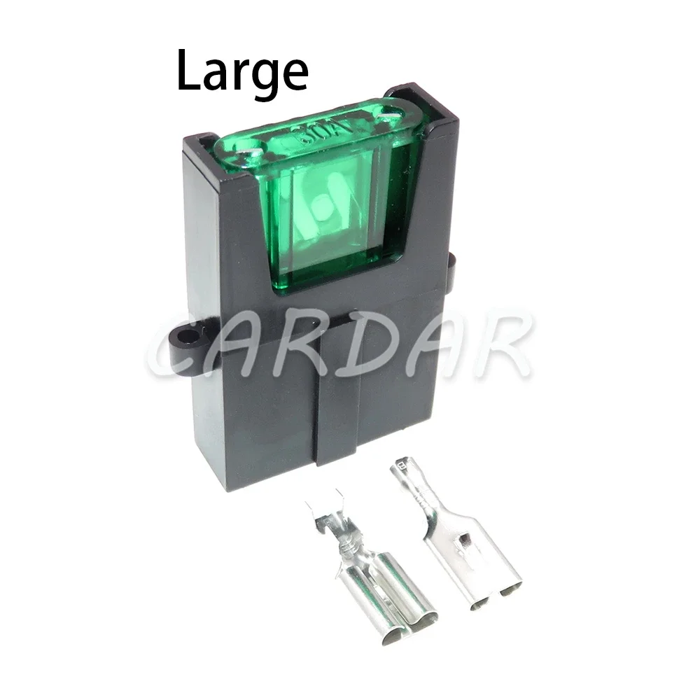 

1 Set Big Fuse Box with Crimp Terminal AC Assembly For Car Motorcycle Electric Vehicles Large Fuse Holder For Auto Connector