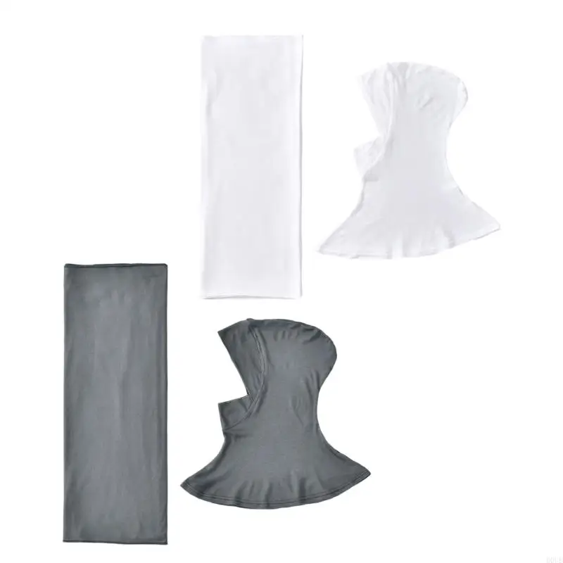 

Soft Breathable Women's Hijab Scarf Wrap for Mosque or Daily Wear Malaysia Solid Color Breathable Shawl Headscarf