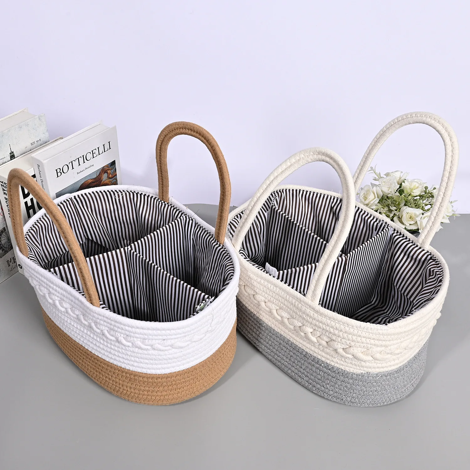 

New Mommy Bag Multifunctional Travel Bag Portable Compartmental Diaper Storage Bag Baby Diaper Storage Basket Store Baby Supplie