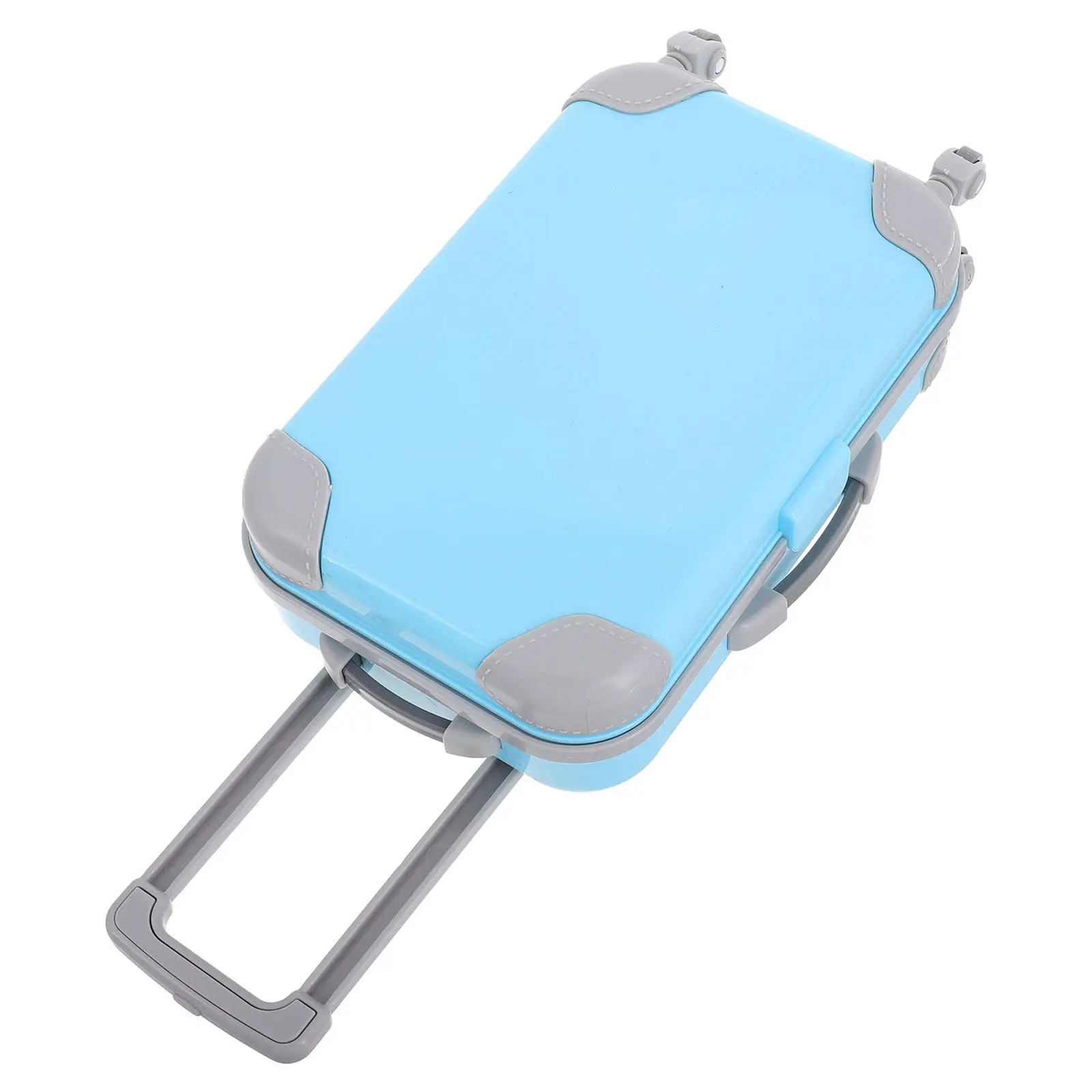 

Miniature Suitcase ABS Material Realistic Smooth Surface Mini House Accessory for 18 Inch Travel Luggage Case Decoration