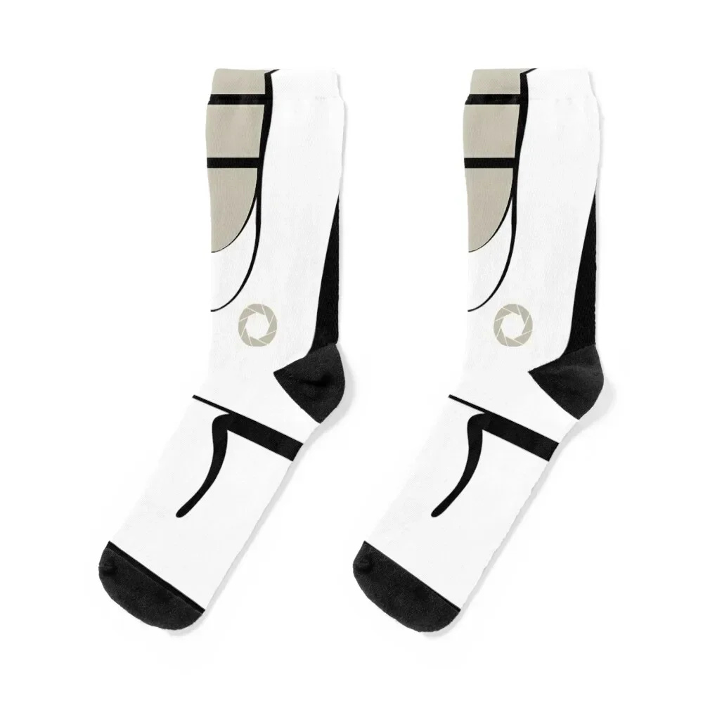 

Aperture Labs Long Fall Socks aesthetic gym Climbing essential Socks Women Men's cartoon retro floral Mens Socks Women's