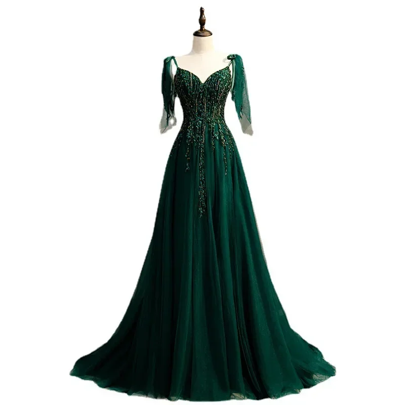 Long Party Dress Women Elegant Luxury Luxurious Women's Evening Dresses 2023 Long Dresses for Special Events Ball Gowns Prom New