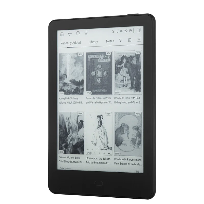 S6H Reliable Ebook Reader with 32GB Build in HD E Ink Screen Smart Reading for Kids  6 Inch