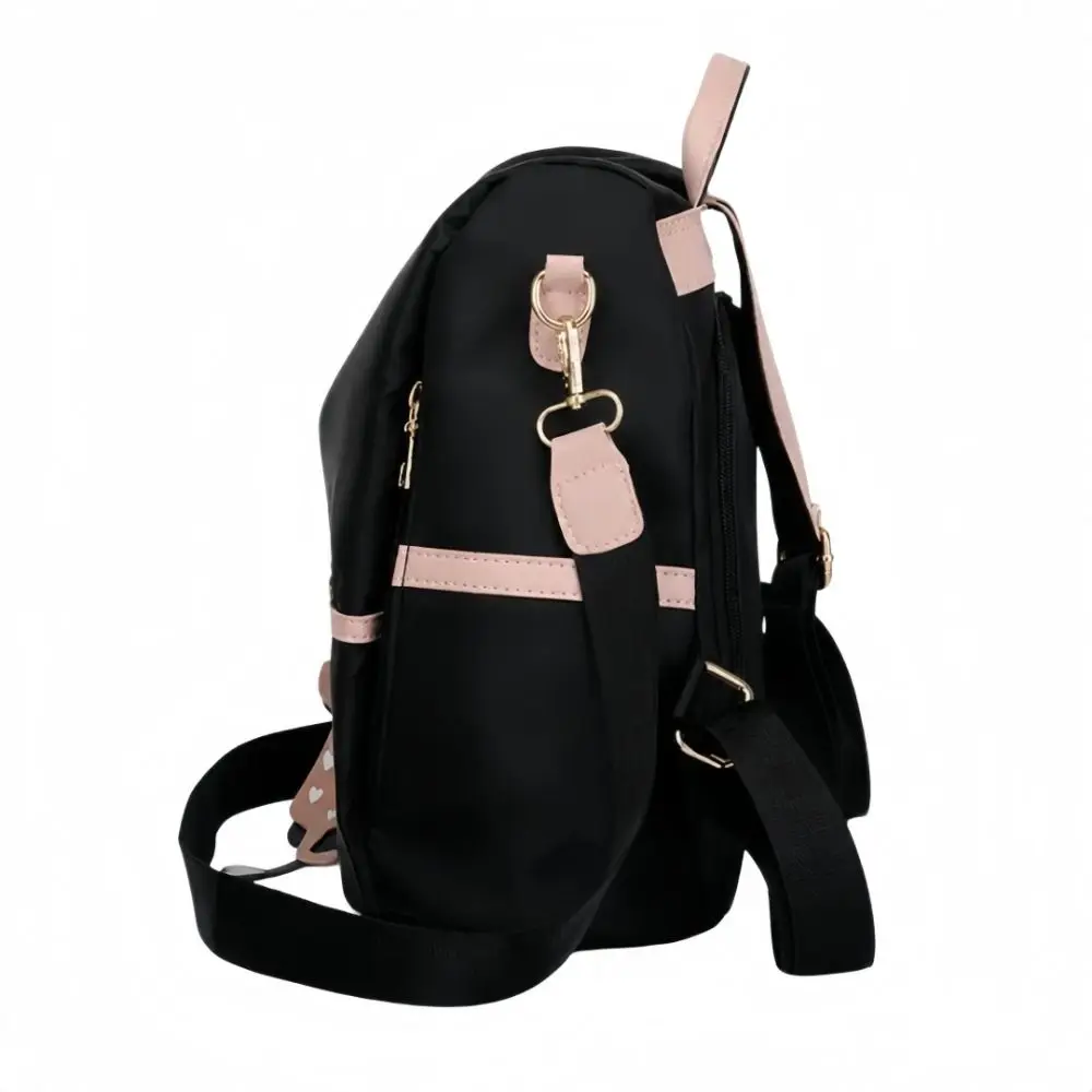 Stylish Multi‑pocket Women Backpack Lightweight Oxford Cloth Anti‑theft Backpack Versatile Durable Travel Rucksack Daily