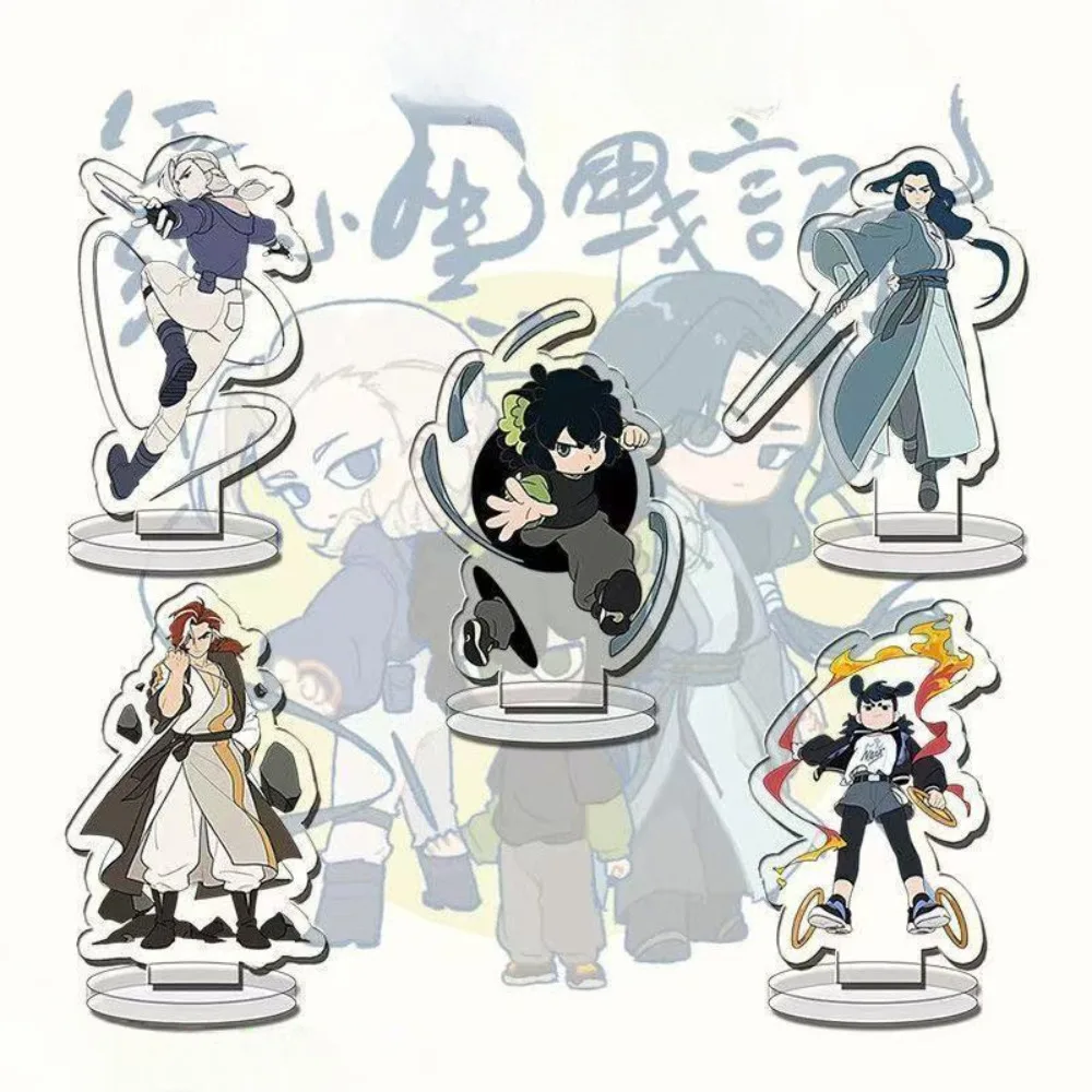 Figura de Acrílico del Personaje de Anime Luo Xiaohei, Modelo de Alta Estética, Exquisito Adorno Creativo para Escritorio, Placa Decorativa