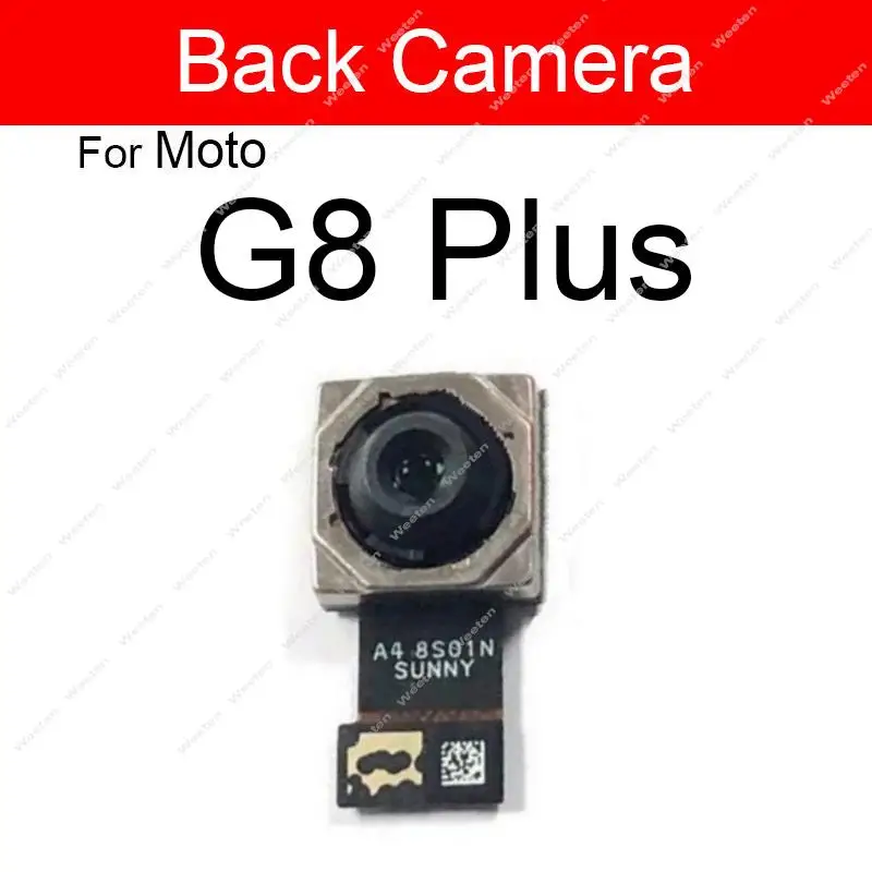 Rear Main Camera For Motorola Moto G8 G8 Plus G8 Play G8 Power Lite Front Facing Small Camera Module Repair Parts