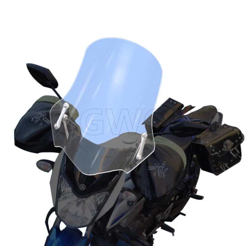 Motorcycle Accessories Windshield Hd Transparent Heighten for Yamaha Ys250 Ys150 Ybr150