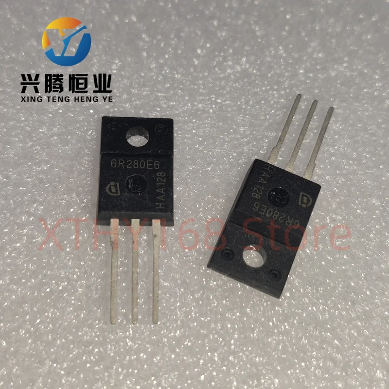 6R280E6 IPA60R280E6 MOSFET N-CH 600V 13.8A TO220-FP Novo e Original