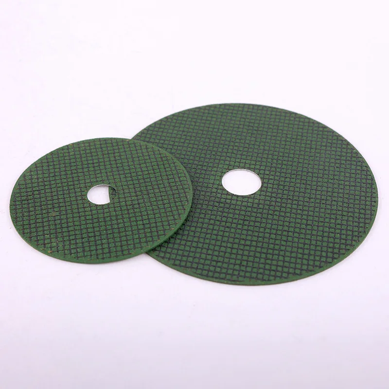 شفرة قطع عجلة طحن الراتنج مقاس 4-9 بوصة، شفرة قطع وتلميع معدنية من الفولاذ المقاوم للصدأ، متوفرة بمواصفات متعددة