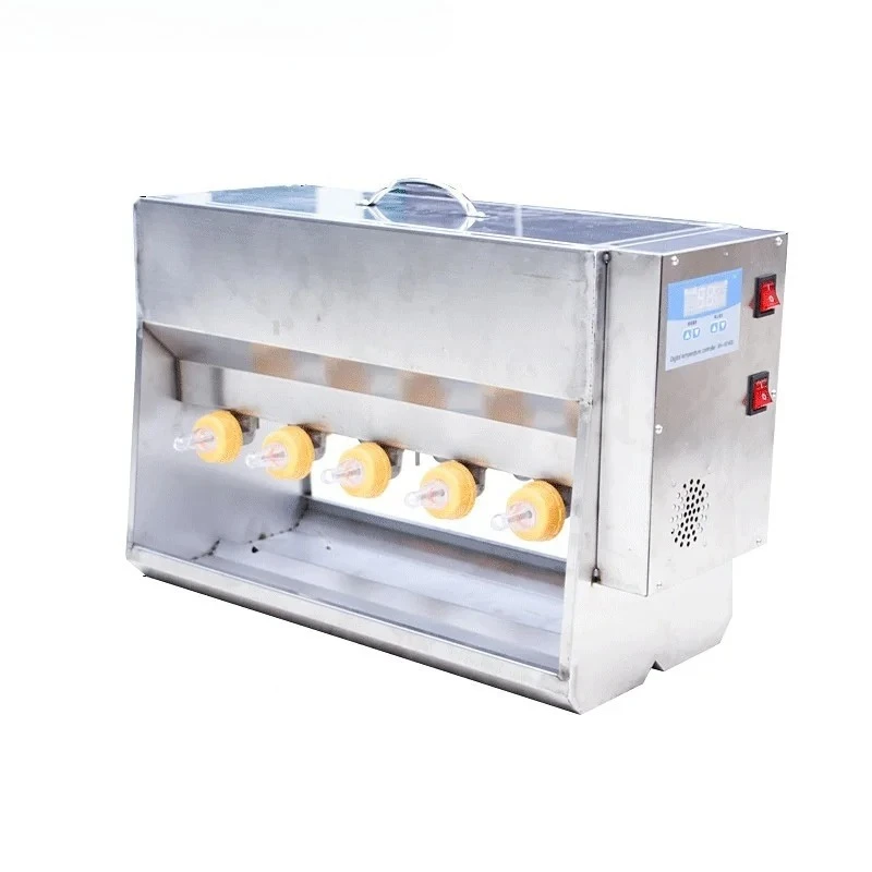 Double-Sided Piglet Milk Feeder with 10 Nipples Automatic Heating Stainless Steel Farm Milk Feeder for Pigs Condition New