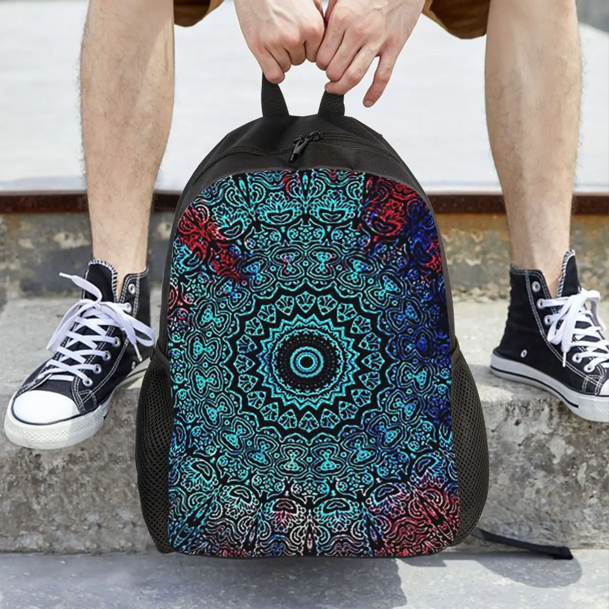 

Рюкзак Bohemian Passion Mandala Zen Yoga Meditation, вместительный рюкзак для детей, школьная сумка, сумки на плечо для мужчин и женщин