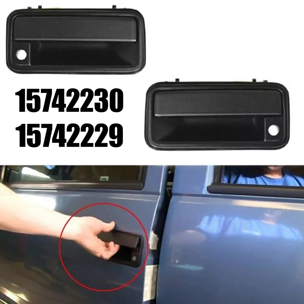 Door Handle Set for Chevrolet Trucks and Suburbans from \'95 to \'99 Includes Right/Left Compatibility with OEM Numbering