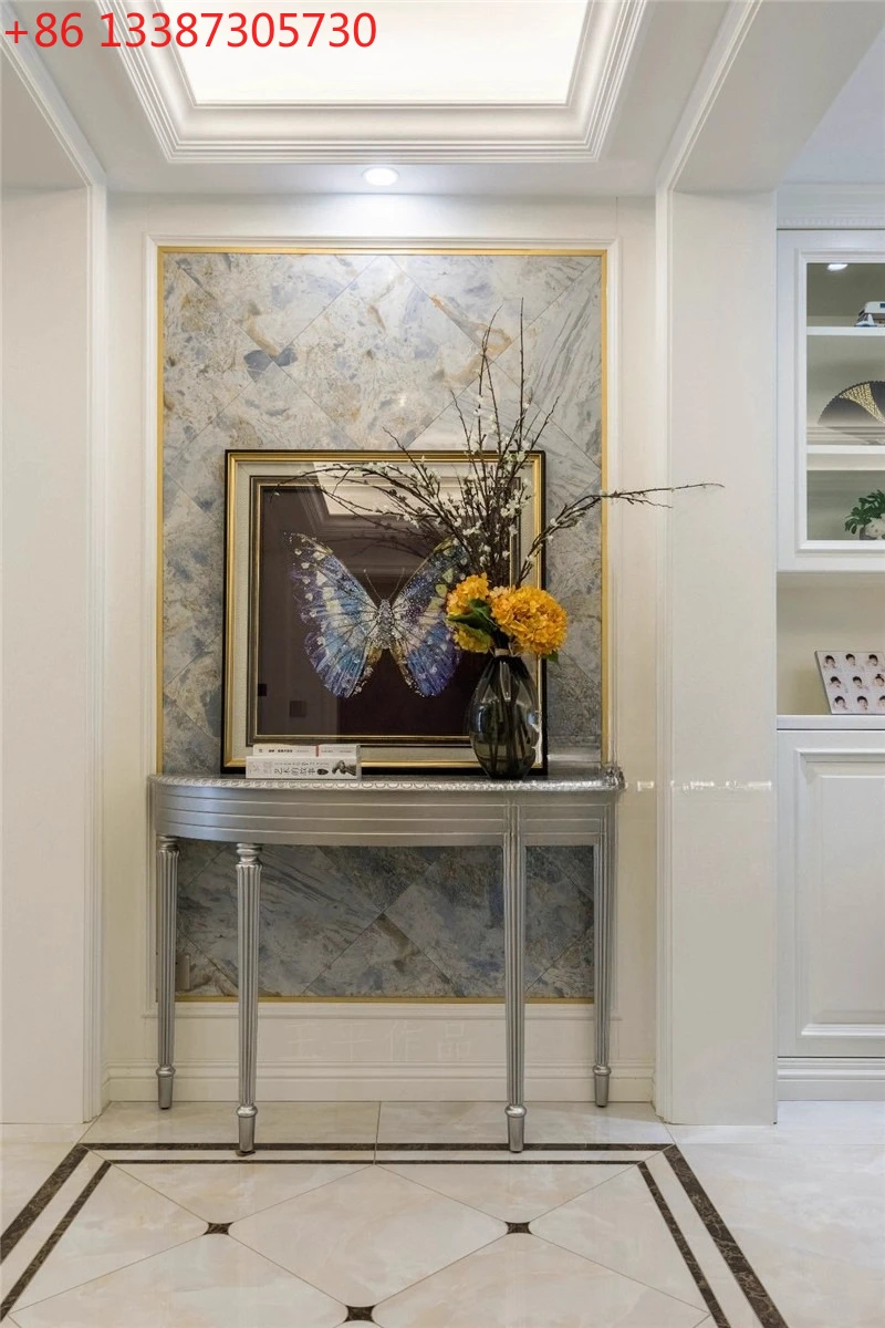 

Современный простой домашний светлый роскошный входной столик Американский настенный столик