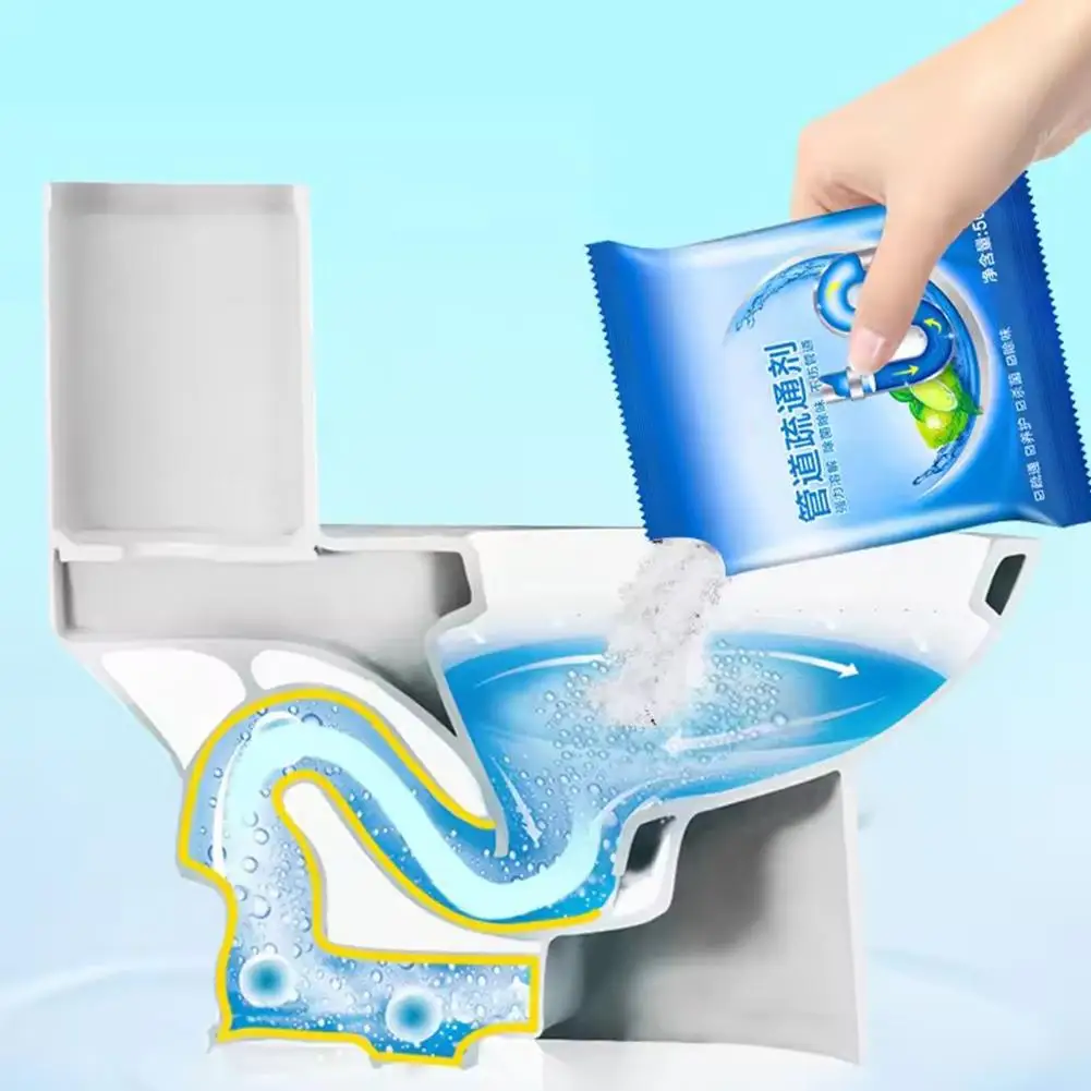 Powerful Pipe Remover Drain Cleaner Deodorant Kitchen Toilet Pipe Unclog Products Cleaning Drain Toilet Household Tool