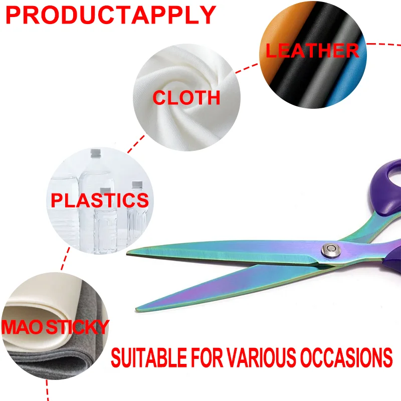 회전식 가위 14세트, 45mm 원단 가위 세트 및 재단 가위, 벨트 줄자, 원단 클램프, 재봉 클램프