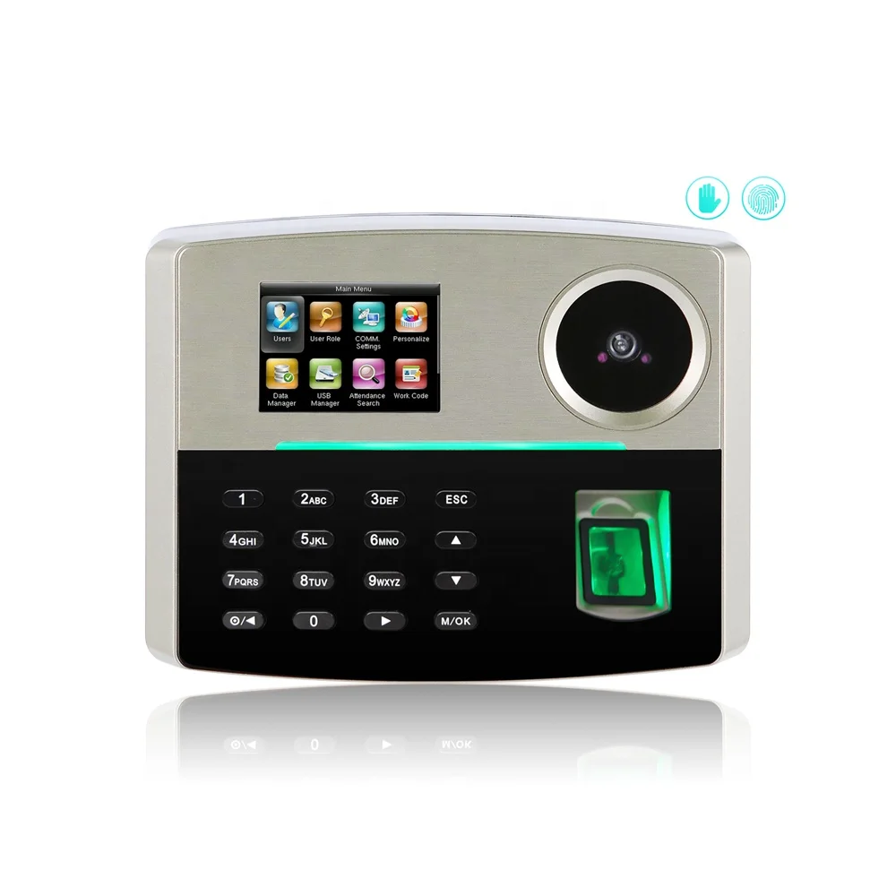 

Zc01 Biometric Fingerprint Time Attendance System Device With Built-in Battery