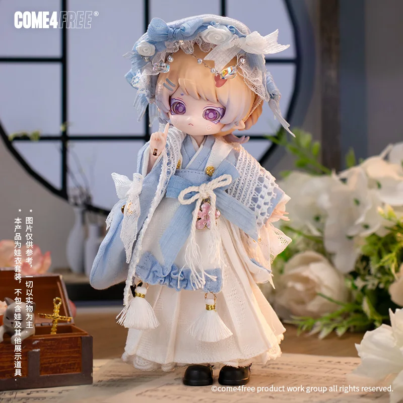 

Оригинальное платье Come4free Bonnie, одежда для пенни, 12 очков, кукла Bjd OB11, изысканная одежда только для малышей, аксессуары для кукол, barbies