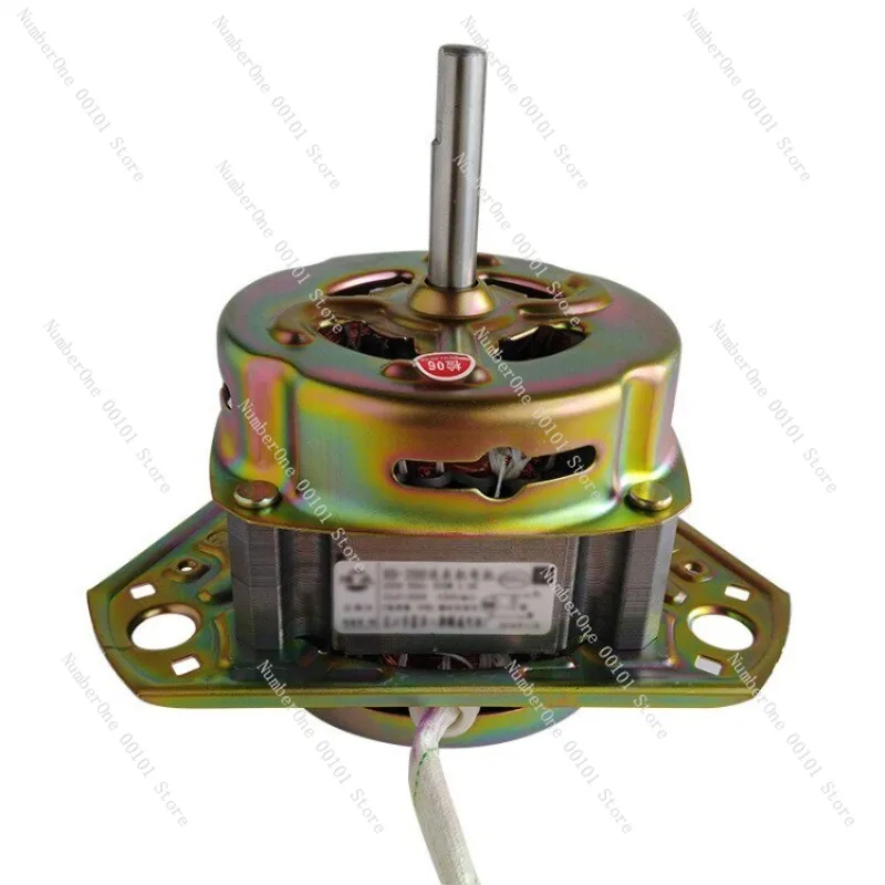 Universal Washing Machine Motor 380W 200W Semi Automatic Washer Motor Pure Copper Wire Triangle Shaft Replacement Part Use