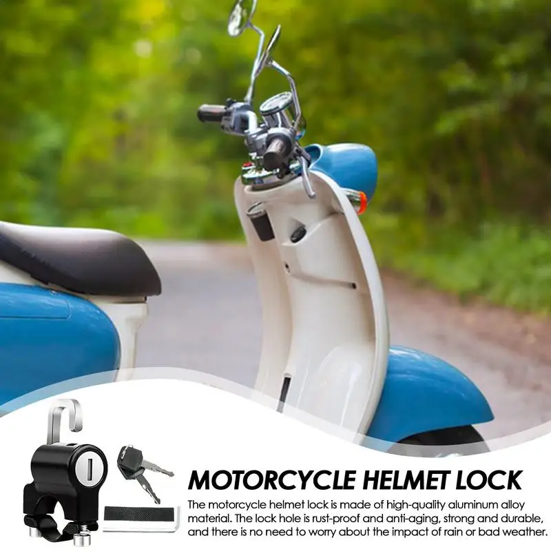 Motorcycle Locks Anti Theft Lock Rustproof Motorcycle Locks Safe Anti Theft Lock Anti-Theft For Motorcycles Scooters Electric