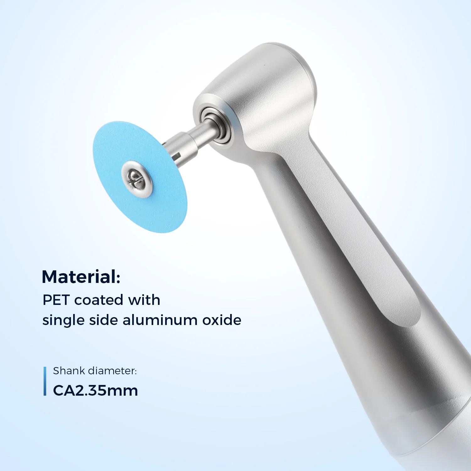 

AZDENT Dental Polishing Discs 40Pcs Discs +1Mandrel Teeth Polishing Kit For Finishing And Polishing Dental Material