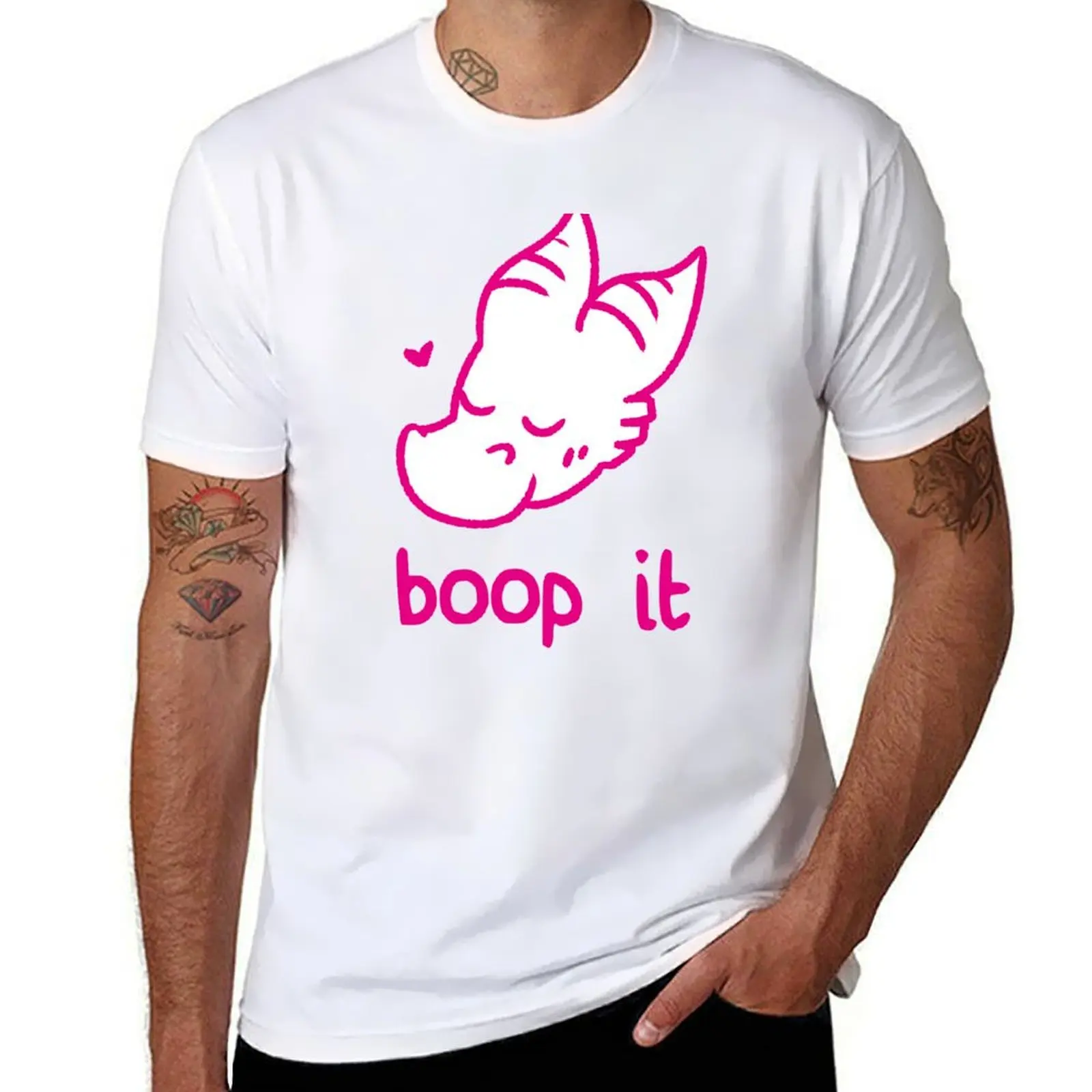 

boop it T-Shirt man t shirt graphic men t shirt cotton 100% T-Shirt