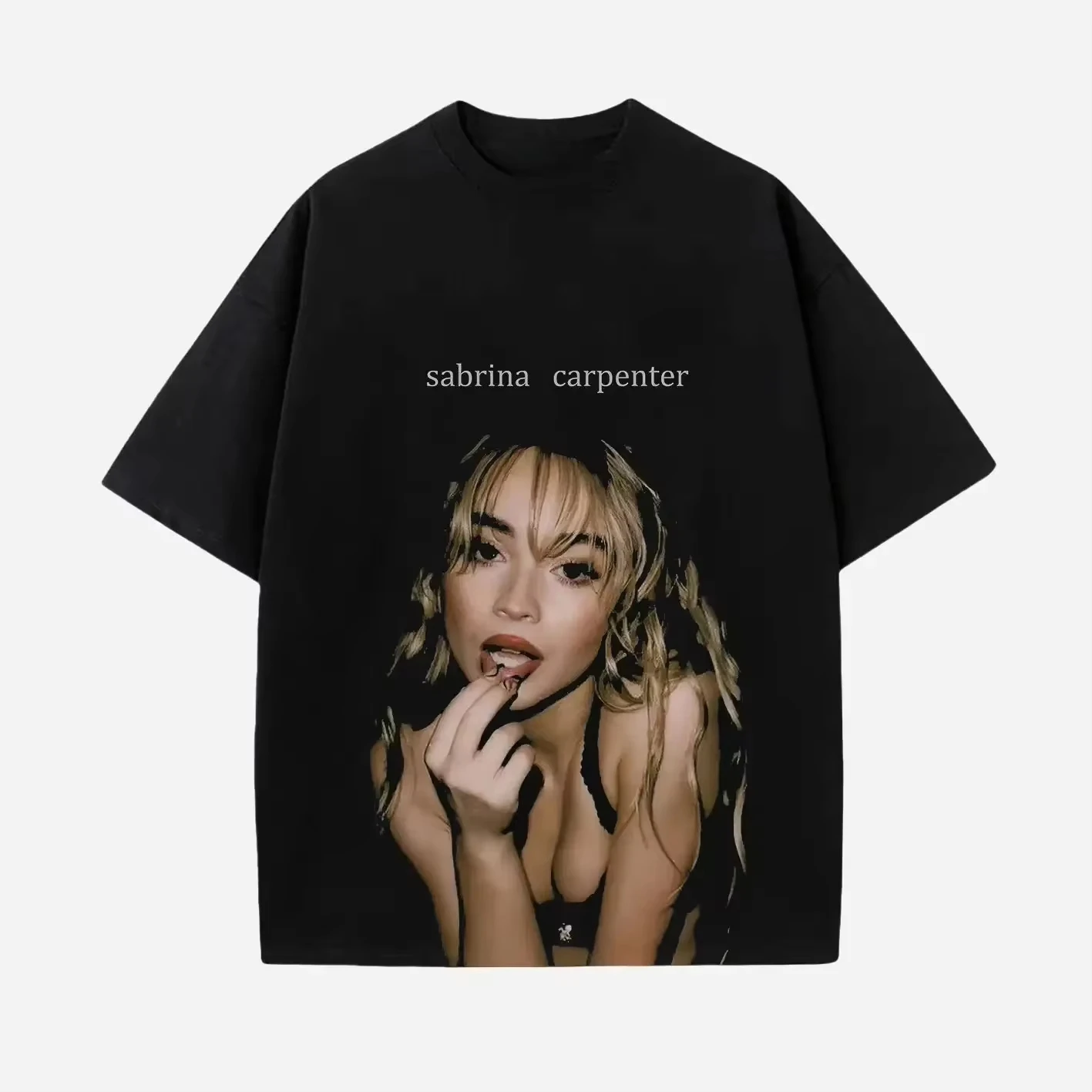 Camiseta con foto musical de New Generation Pop Diva, camiseta gráfica de algodón para hombres y mujeres, ropa de calle de verano