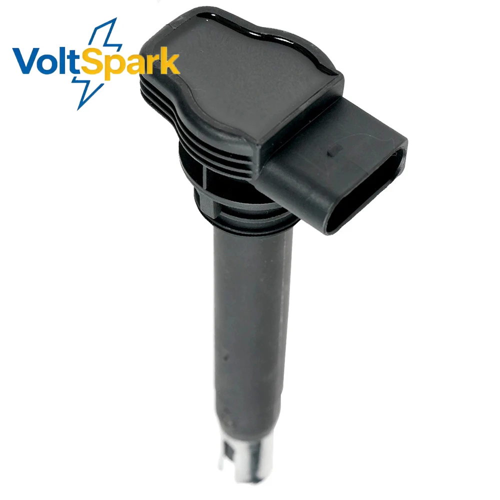 06H-905-115H Ignition Coil for VW/Audi 2.0T FSI/TSI 1.8T - Direct Replacement, 4-Pin, Pencil COP, Black